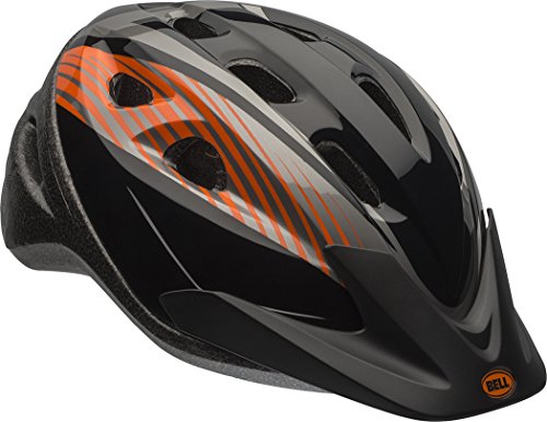 Richter Youth Helmet, Black & Orange Rooster