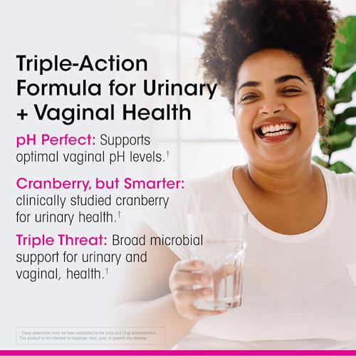 vH Essentials - Probióticos y Prebióticos con Arándano Salud Femenina 60 Cápsulas