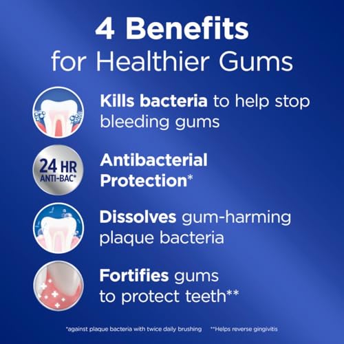 CREST PRO-HEALTH GUM DETOXIFY DEEP CLEAN TOOTHPASTE, 4.8 OZ PACK OF 3 – ANTICAVITY, ANTIBACTERIAL FLOURIDE TOOTHPASTE, CLINICALLY PROVEN, GUM AND ENAMEL PROTECTION, PLAQUE CONTROL