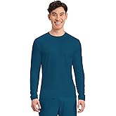 Cherokee Men's Long Sleeve Underscrub Tee Modern T-Shirt with Crew Neck - CK807