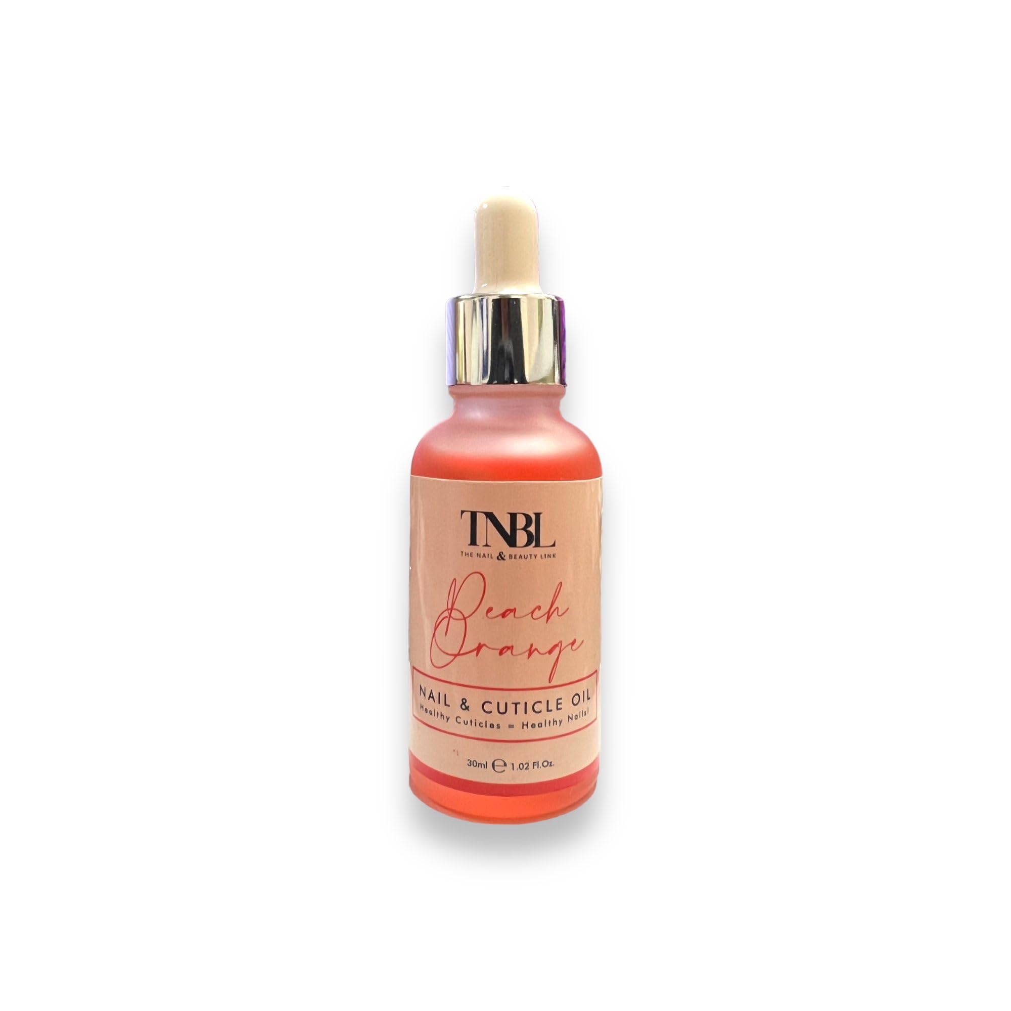 TNBL Nail & Cuticle Oil Dropper 30ml (PEACH ORANGE)