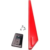 FDXGYH Mailbox Flag Galvanized Sheet Mail Box Flag Replacement Kit | for Metal Brick Stone Wood and All Other Surfaces
