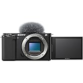 Sony Alpha ZV-E10 - APS-C Interchangeable Lens Mirrorless Vlog Camera - Black