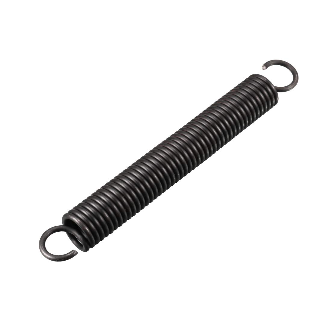 Sourcingmap Extension Spring - 2.5mm Wire Dia, 18mm OD, 150mm Free Length Spring Steel Small Dual Hook Tension Spring โ image 1