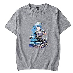 YUYEADZ Hoshimachi Suisei T-Shirt Women Men