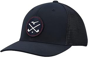 Mizuno Unisex-Adult Crossed Clubs Meshback HatGolf Hat