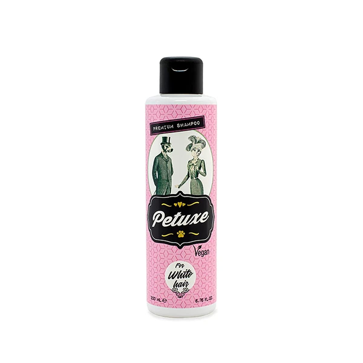 Petuxe Vegan Shampoo for Dogs and Pets, White Hair - 200ml