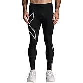 2XU Men's Core Compression Tights - Enhances Performance & Recovery