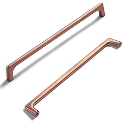 Goo-Ki Brushed Copper Cabinet Pulls with 7.6''Hole