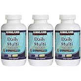 Kirkland Signature Daily Multi Vitamins &amp; Minerals Tablets, 500-Count Bottle (3 Pack)