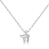 Alef Bet by Paula Chai Hebrew Mini Necklace Parent