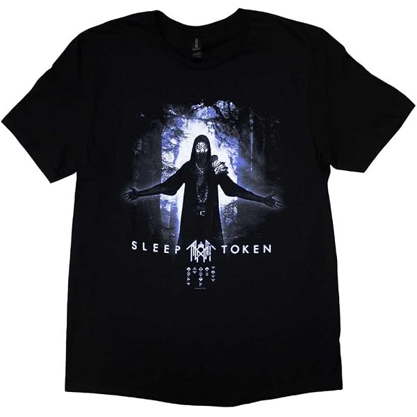 T-Shirt Sleep Token Red Cloud Logo - Officiel Rock Off - Coton Doux Unisexe