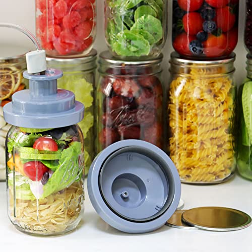 Rula Mason Jar Vacuum Sealer Kit, Jar Sealer with Jar Attachment