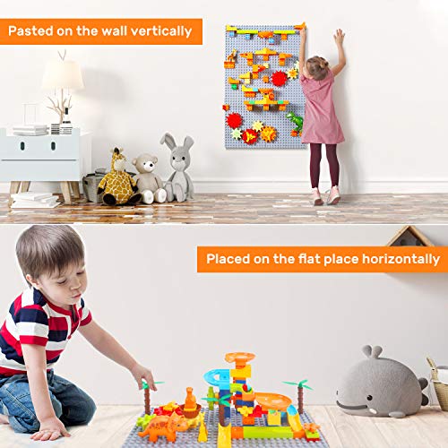 Marble Run Building Blocks Toys, Classic Big Blocks Compatible with All ...