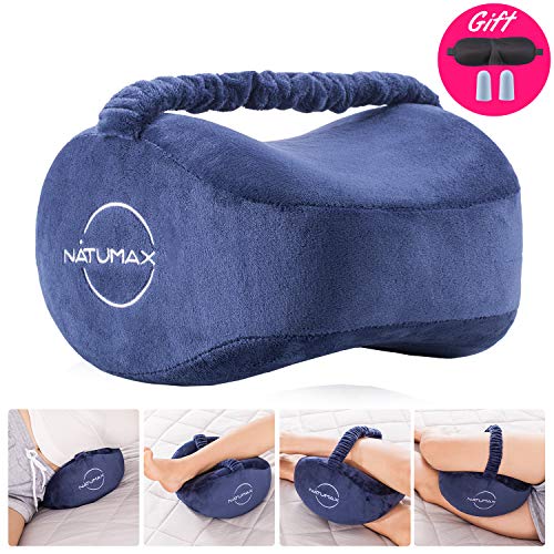 NATUMAX Knee Pillow for Side Sleepers Sciatica Pain Relief Back