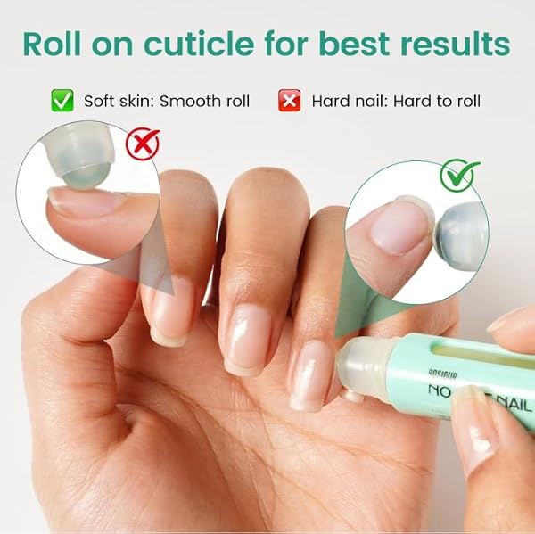 NAIL BITING TREATMENT FOR KIDS & ADULTS | ROLL-ON STOP THUMB SUCKING NAIL POLISH | QUICK-DRY, WATER-RESISTANT NO BITE NAIL POLISH FOR NAIL BITING PREVENTION WITH PORTABLE LANYARD FOR ON-THE-GO USE