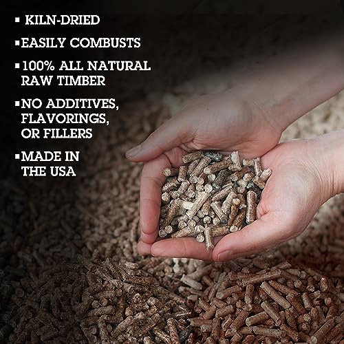 Camerons Smoking Wood Pellets (Hickory, 1 Pint) Kiln Dried BBQ Pellets