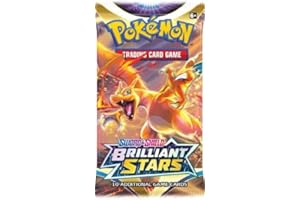 Pokemon TCG: Sword & Shield - Brilliant Stars Booster Pack (10 Cards Per Pack)