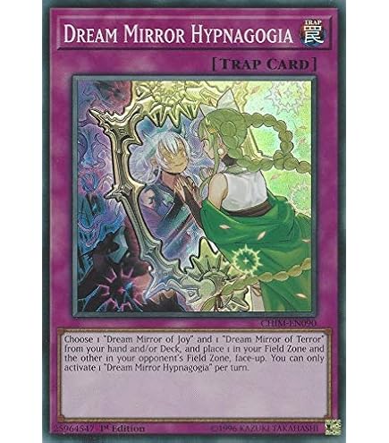 Amazon.com: Yu-Gi-Oh! - Oneiros, The Dream Mirror Erlking - CHIM-EN087 -  Super Rare - 1st Edition