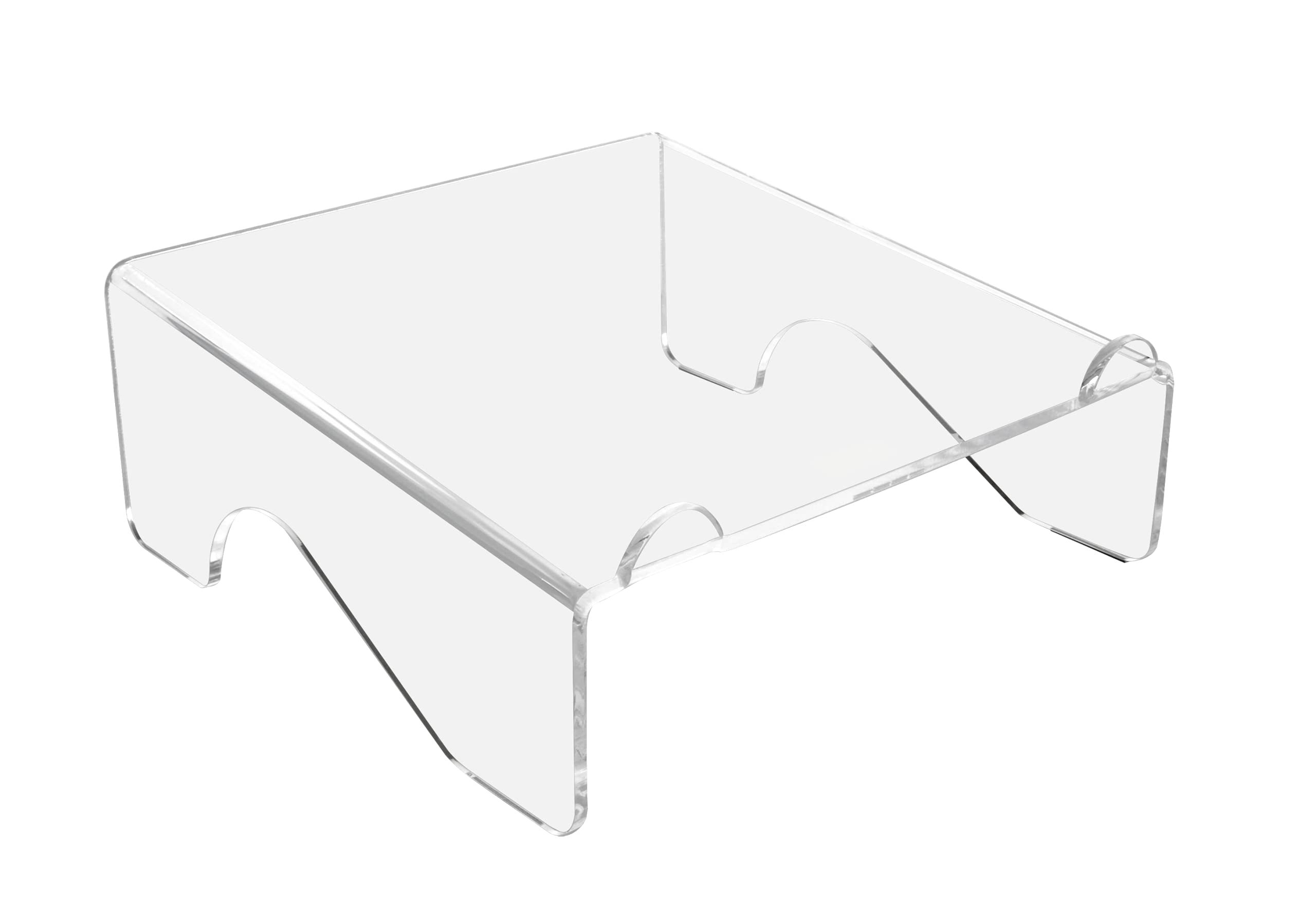 Desq 1508 Laptop Stand High Quality Elegant 12cm 6mm Transparent