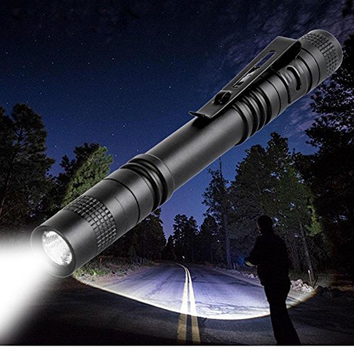 Castnoo LED Penlight Flashlight Super Bright 400 Lumens EDC Medical Pen