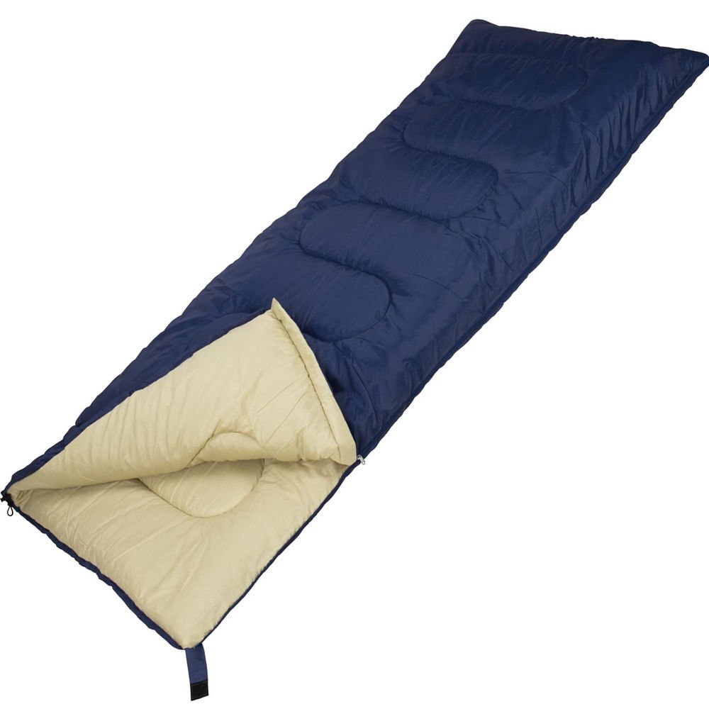 Schreuders Sport Abbey Camp 21NK Basic Sleeping Bag - Navy blue/Sand, One Size