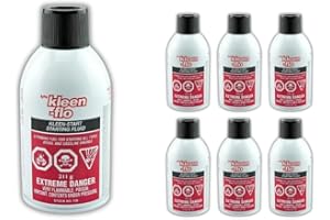 Kleen-Start Starting Fluid Helps With Cold Starts Fits Standard Injection Brackets Effective to -53°C, 211g (6 Pack)