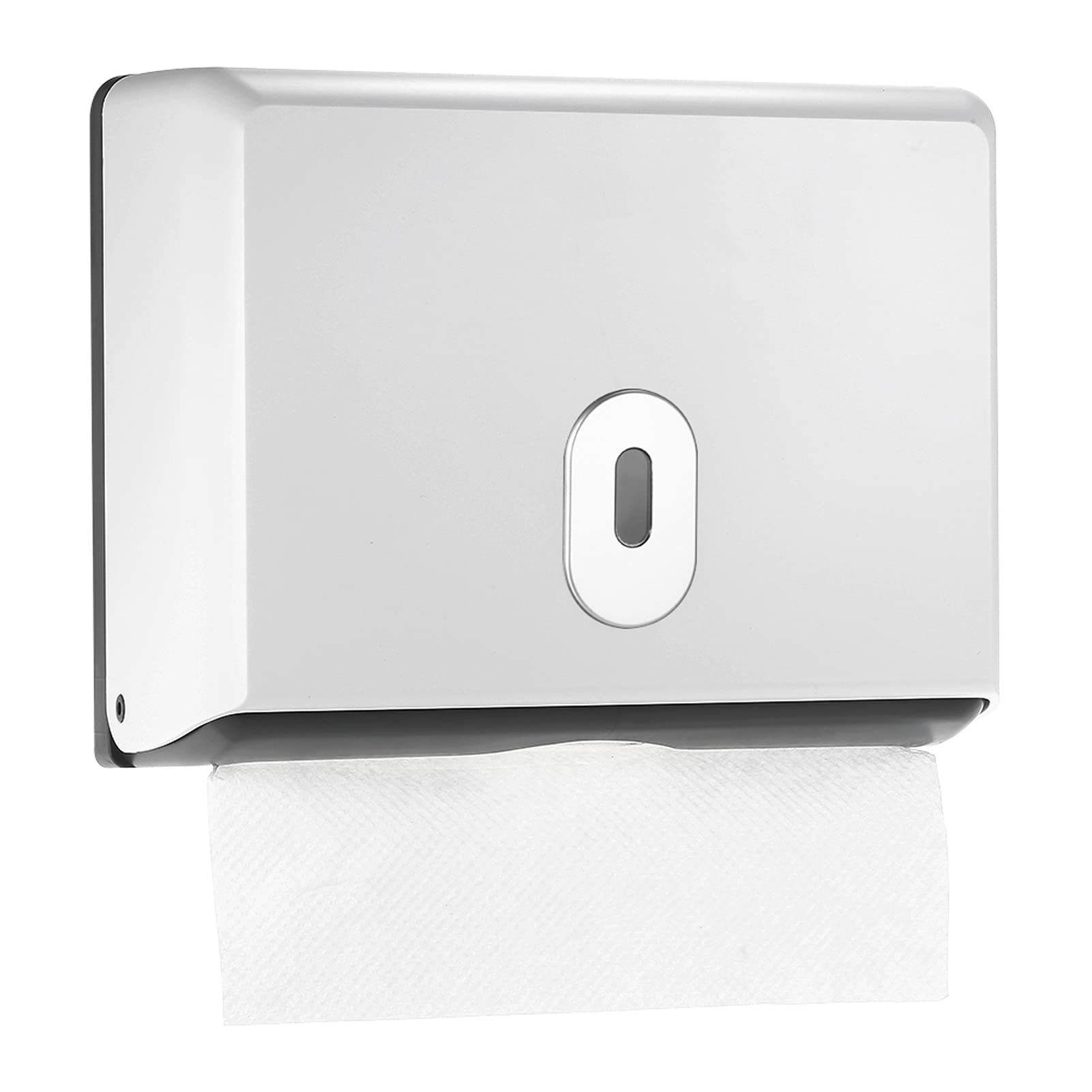 Anself Wall Mounted Paper Folded Hand Towel Dispenser White