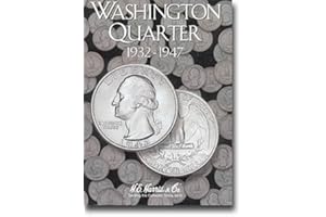 Washington Quarters Folder 1932-1947 (H.E. Harris Coin Folder)