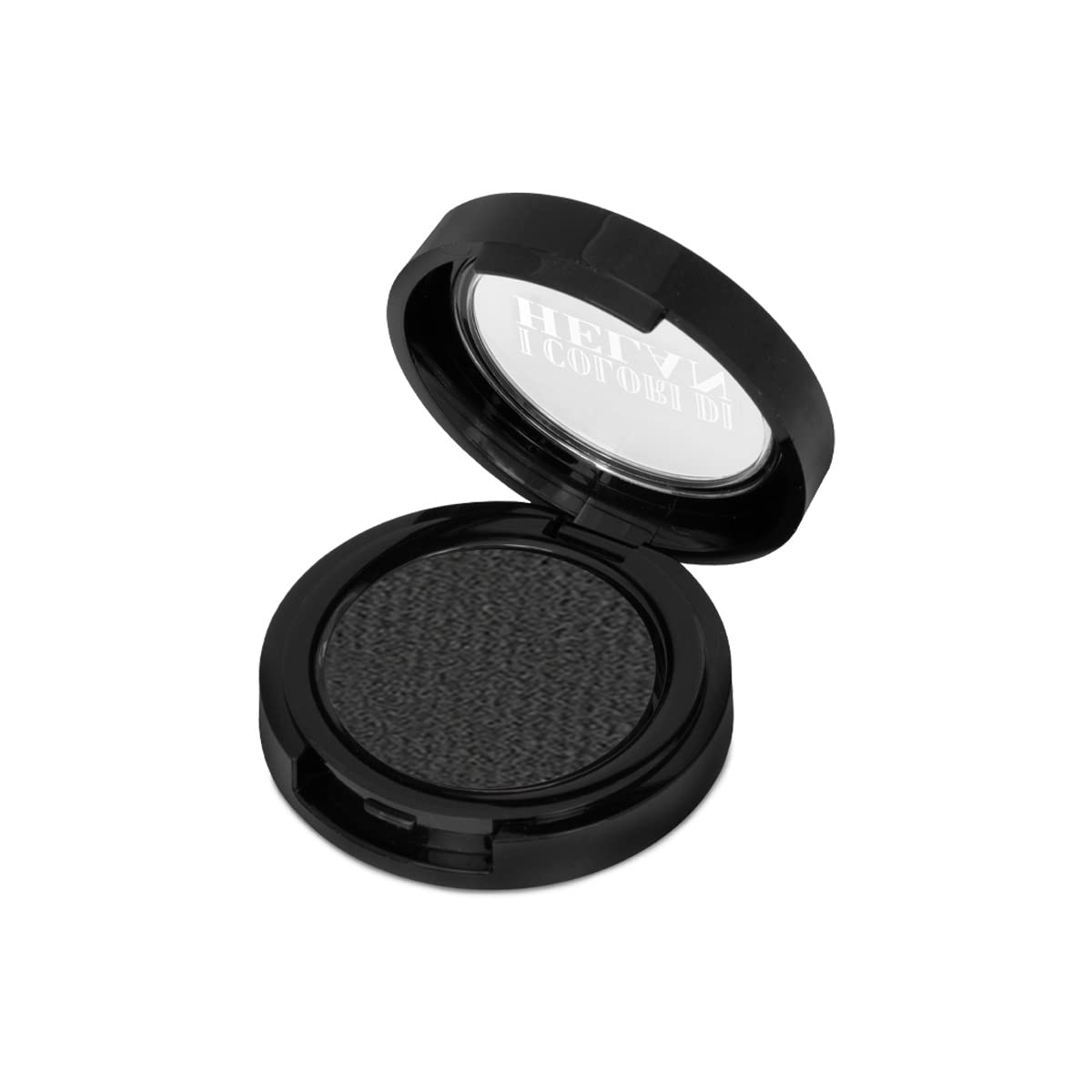 Helan I Colori - Bio Compact Eyeshadow for Your Makeup with Soft, Satin Texture - Long Lasting and Ultra-Blendable Eye Shadow with a Creamy and Delicate Finish - Made in Italy, Black, 2 g