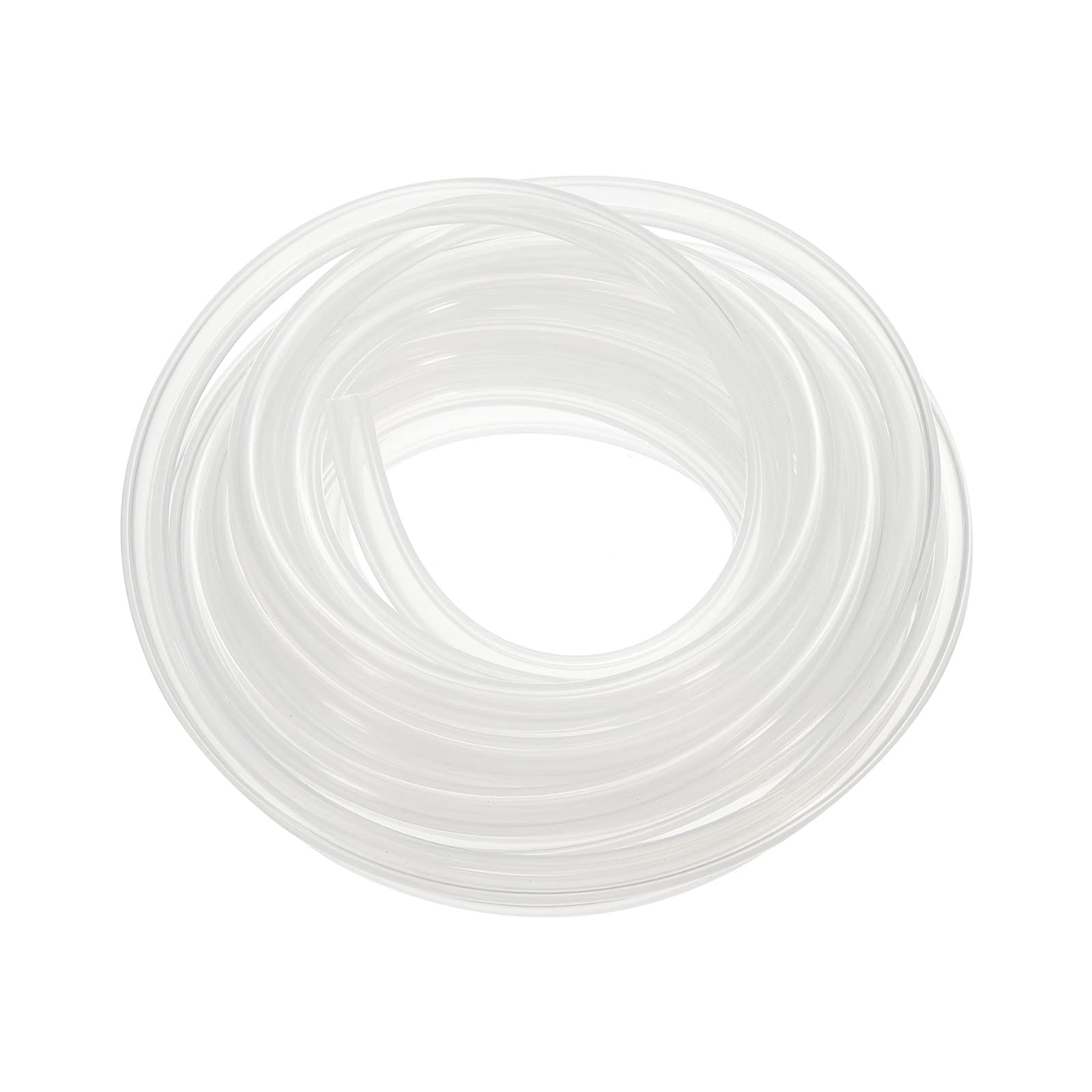 Rebower Silicone Tubing Flexible Silicone Tube, [for Pump Water Transfer, Fish Tank, Aquarium] - 4mmx8mm/5m/Clear