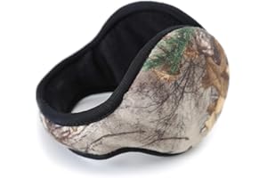 Harssidanzar Winter Earmuffs for Men, Unisex Adjustable Ear Muffs, Women Foldable Ear Warmer HU307CA