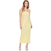 endless rose Women's Strapless Sequins Maxi Dress