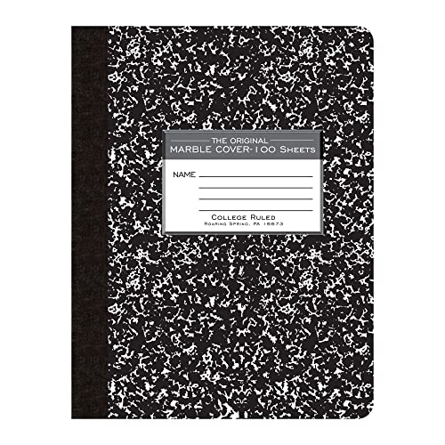 ROARING SPRING Hard Cover Composition Book, 9