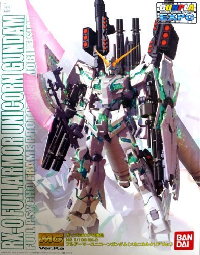 MG 1/100 RX-0 FULL ARMOR UNICORN GUNDAM mechanical clear ver. Gundam EXPO