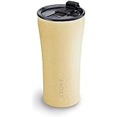 Sttoke Leakproof Lid Shatterproof Tumbler, Unicorn Yellow, 6.9-inch Height, 16 oz.