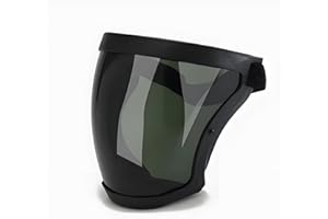 BREAK THE WAVES Paintball mask, Full Face Mask,Transparent Goggles Lenses Unisex Head Mounted Adjustable Motorcycle Riding Face Protection.