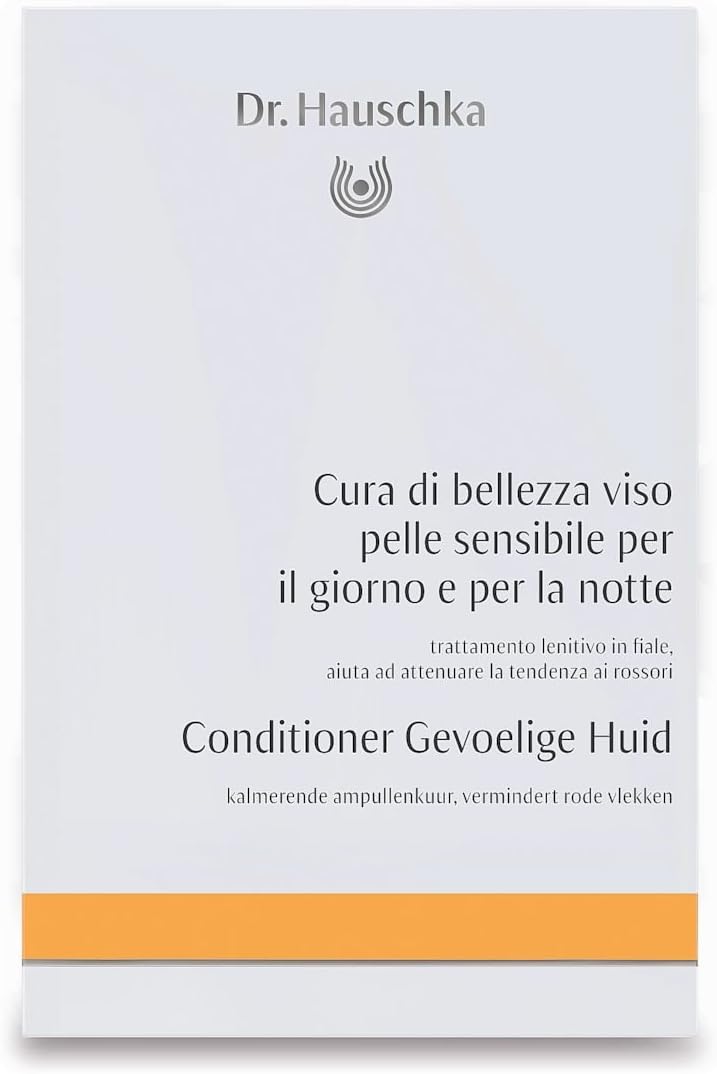 Dr Hauschka Sensitive Skin Day Night Vials 50ml Moisturizes Calms Strengthens