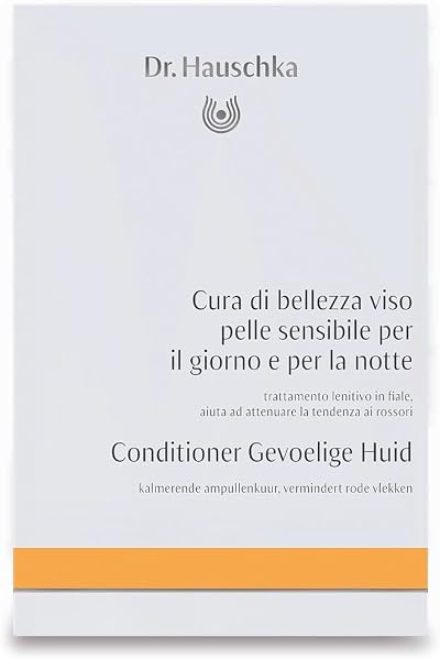 Dr Hauschka Sensitive Skin Day Night Vials 50ml Moisturizes Calms Strengthens