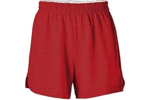 Soffe Women's Authentic Cheer Active Shorts - Comfortable Cotton Blend, for Gym, Dance, Elastic Waistband, Soft Fabric