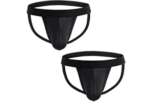 Summer Code Mens Athletic Supporters Performance Jockstrap Elastic Waistband Underwear