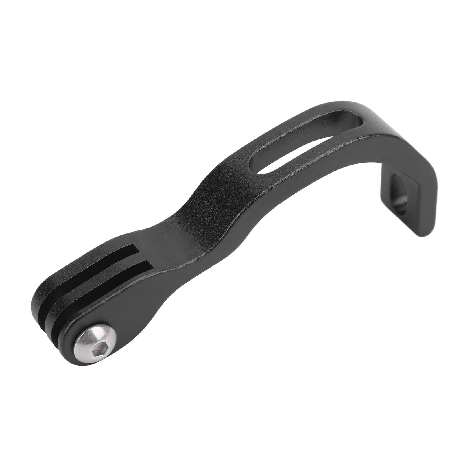 SPYMINNPOO Bike Headlight Bracket, Bike Front Fork Light Holder Stand Mount for Brompton Folding Bike Cycling Part (Black)