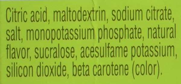 G ZERO LEMON LIME POWDER 10 COUNT (PACK OF 1)