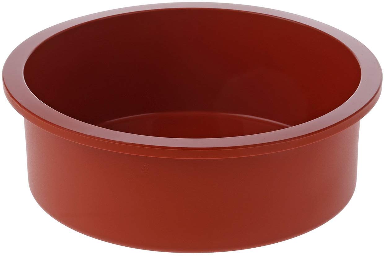 Silikomart Silicone Mould, Round, 180, Terracotta, 220mm x 260mm x h65mm, Ø180mm