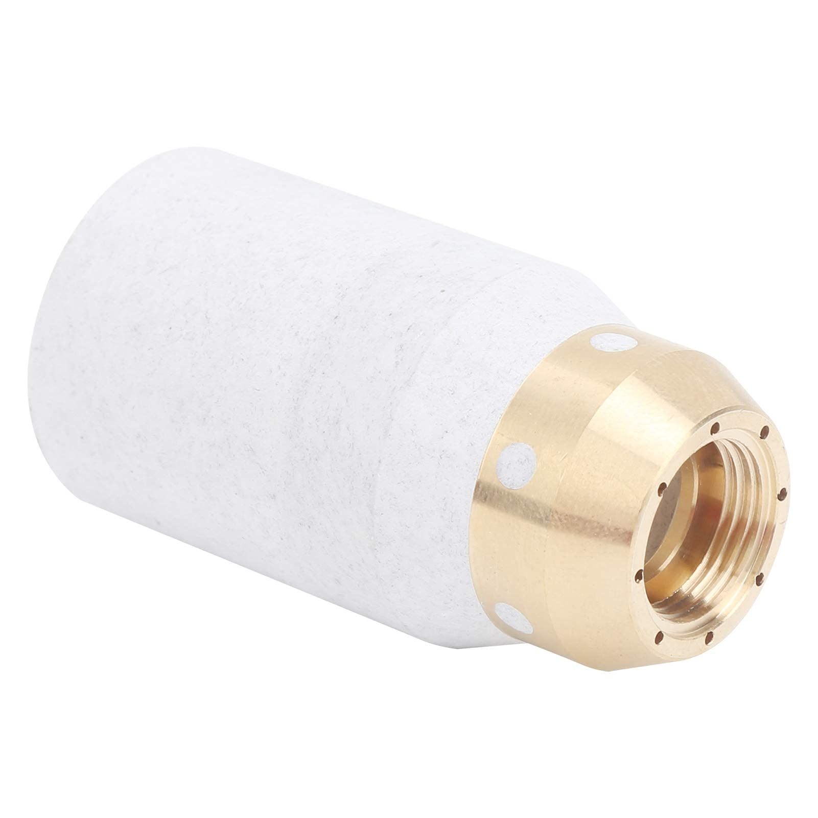 Plasma Cutter Shield Cup Cap Fit Plasma Shield Ceramic Plasma Cutting Cup Accessory Machine Replacement Industrial Supplies Plasma Cutting Torch Consumables 9‑8237 for Thermal Dynamics