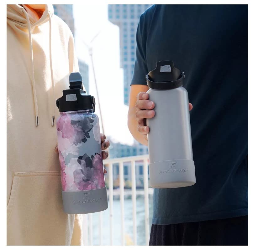 Hydraflow Hybrid 13Piece 34oz. Double Wall Stainless Steel Bottles
