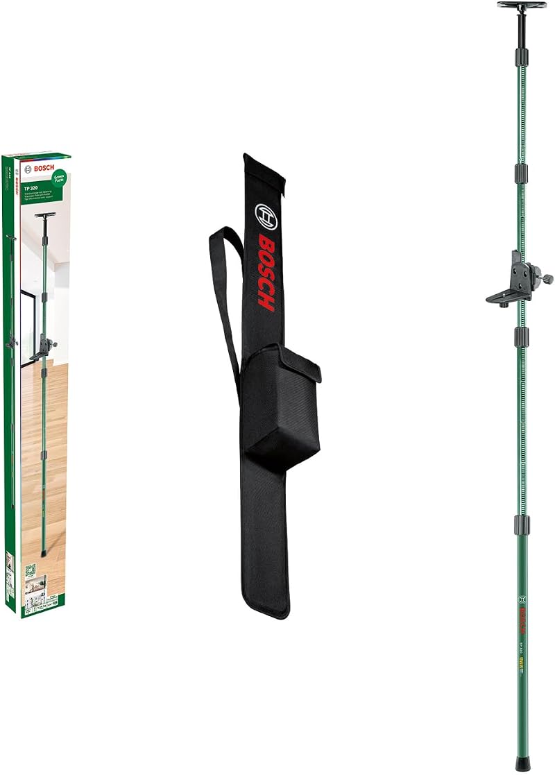 Bosch TP 320 Telescopic Rod Adjustable 106-320 cm with Brackets