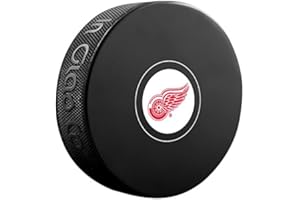 Sherwood Detroit Red Wings Official NHL Logo Souvenir Autograph Hockey Puck