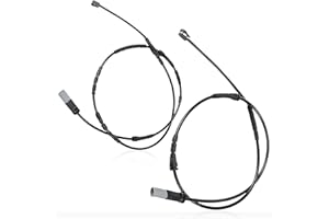 Bomunik Brake Pad Wear Sensor Kit Front Rear 2010-2023 for BMW X3 X4 F25 F26 xDrive28i M40i Replacnt# 34356790303,34356790304