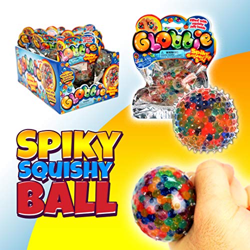 JARU Stress Ball Jelly Beads Balls Squishy Toy with Tentacles Globbie